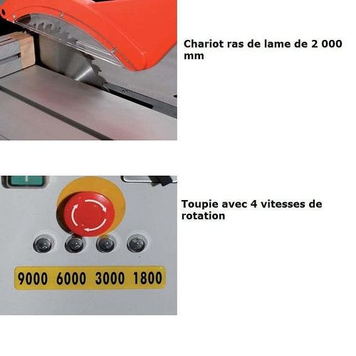 Combiné 5 fonctions - 310 mm (monophasé) COM310