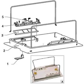 ensemble support de sac db pour robot suprême m3, swash et swash cl - 99919116 - dolphin
