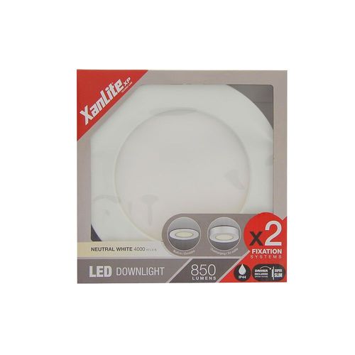 Downlight Spot Encastré Ou Plafonnier Rond 12w 4000k