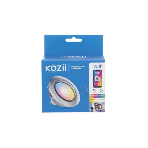 Spot Encastre Smart Alu Brosse - Rgb + Cct 2700-6000k Orientable 345lm