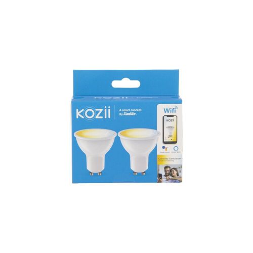 Pack2 Ampoule Connectee Smd 345lm Spot Gu10 Cct