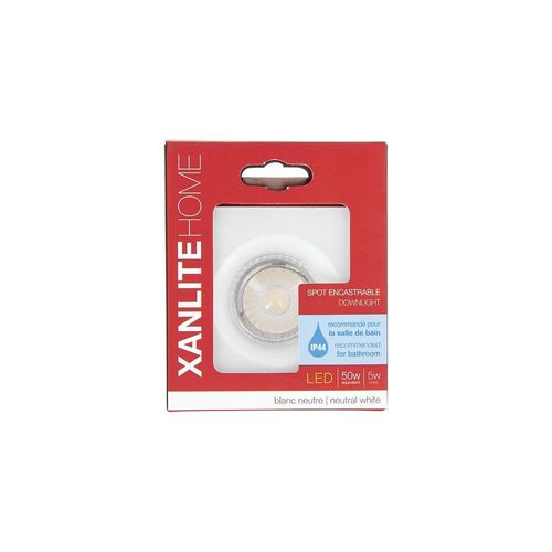 Spot Encastrable Gu10 4000k Carr? Blanc Ip44