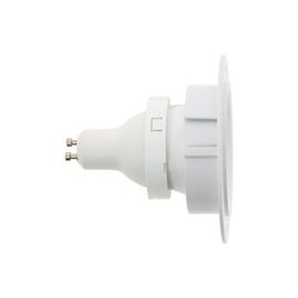 Spot Encastr? Gu10 50w 2700k Rond 3 Colleretes