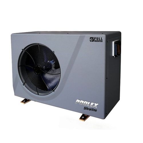 Pompe à chaleur poolex silverline abs inverter 21 kw pour piscines de 80 à 110m3.