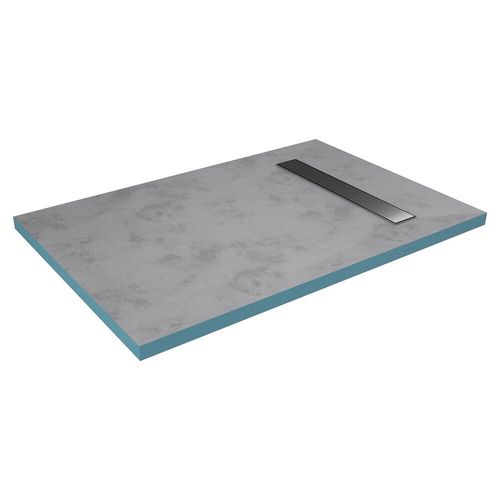 Receveur Shower plate - écoulement linéaire - 80x120 cm AURLANE