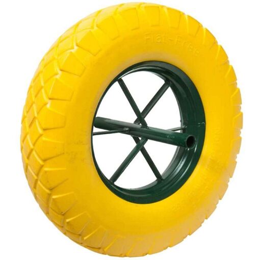 Roue Increvable 15'' 385x95 Axe De 20 Mm