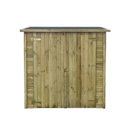 ABRI JARDIN BOIS ADOSSABLE LIPKI - 1.79 X 0.90 X
