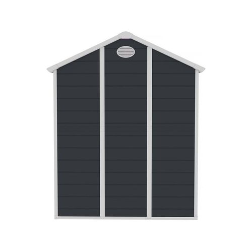 Abri De Jardin R?Sine "Texas" - 5.23 M? - Plancher Et Kit D'ancrage Inclus - Anthracite