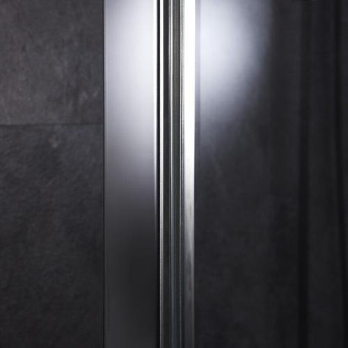 Paroi De Douche Fixe 120x195 Cm Tout Inox Haute Qualité