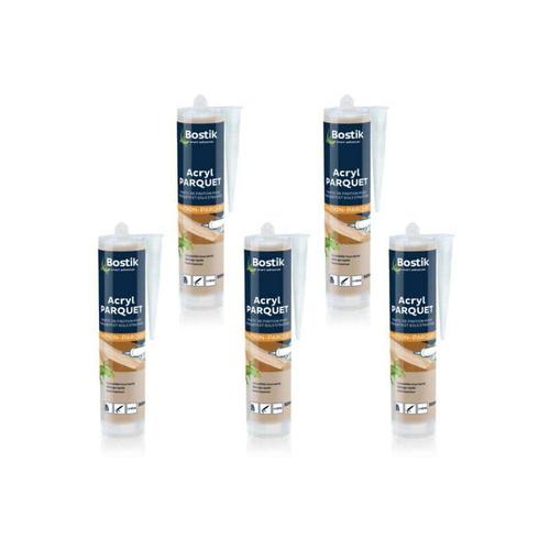 Mastic Bostik ACRYL parquet chêne clair 310ml x5