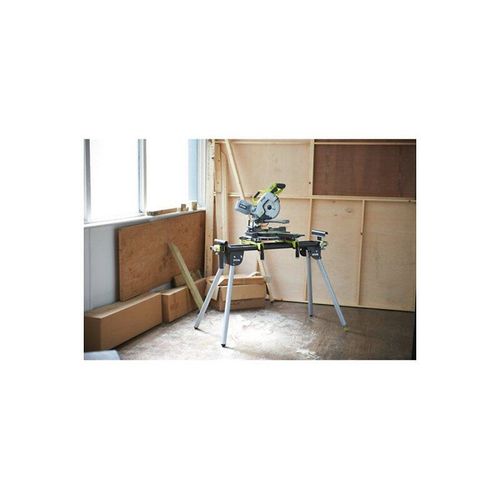 Pack Ryobi Scie À Onglet Radiale Électrique - 2000w - 254mm - Ems254l - Support Universel Rls02