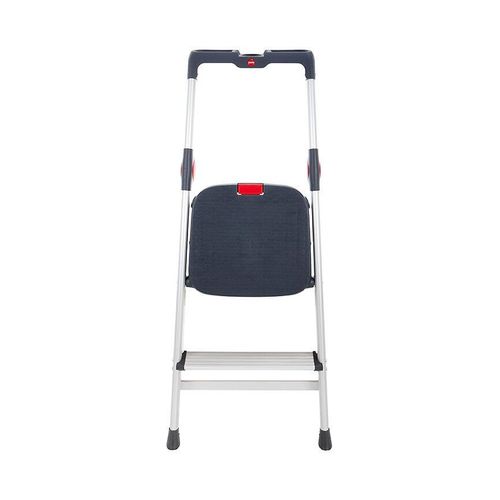 Marche pied 2 marches pliable sécurisé en aluminium Hailo WideStep
