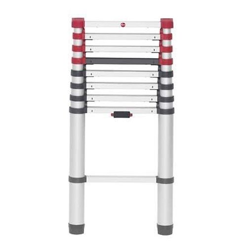 Echelle télescopique aluminium 9 marches , utilisation régulière HAILO