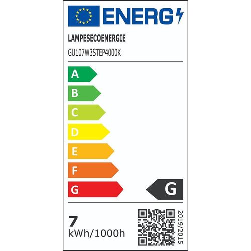 Lot De 10 Ampoules Led Gu10 7w Smart Dimmable 4000k Blanc Neutre