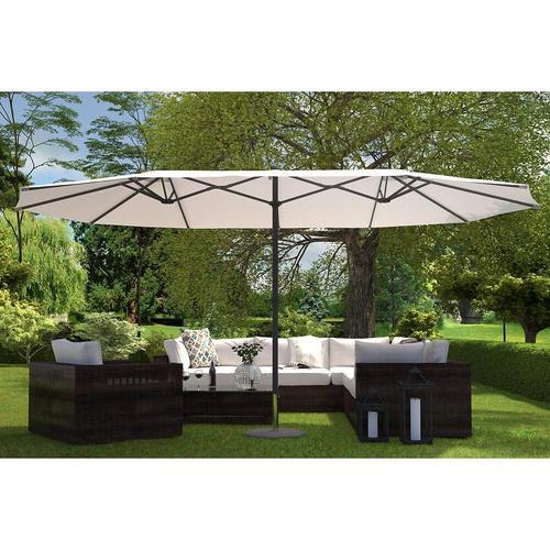 Venice ?Cru : Parasol Double 2,7 X 4,6 M