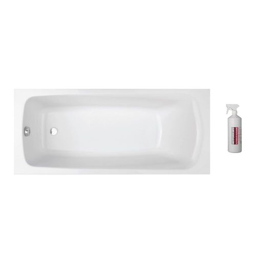 Baignoire droite 170 X 75 JACOB DELAFON Brive acrylique - Nettoyant acrylique pour baignoire Jacob Delafon