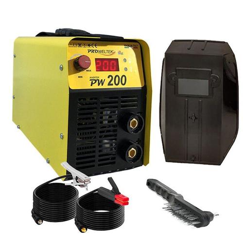 Poste ? souder ? l'arc Inverter num?rique PW200 PROWELTEK Accessoires Coffre m?tal Luxe