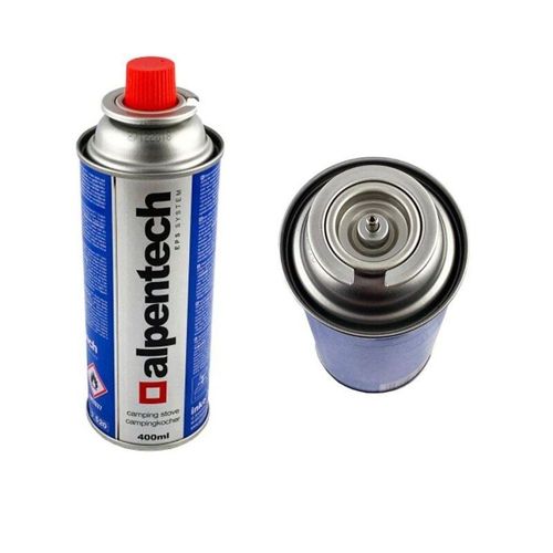 Pack de 8 cartouches gaz ALPENTECH 227g butane Bouteille de gaz UN2037 Bonbonne pour rechauds et desherbeurs thermiques