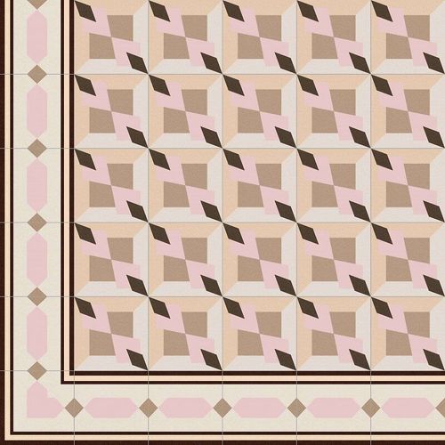 1900 Roura 3 Corner 20 X 20 Cm Carrelage Aspect Carreaux De Ciment