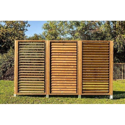 Poteau H. 2,10 M Pour Kit Brise Vue Tvt-1020, En Bois Traité - À L'unité