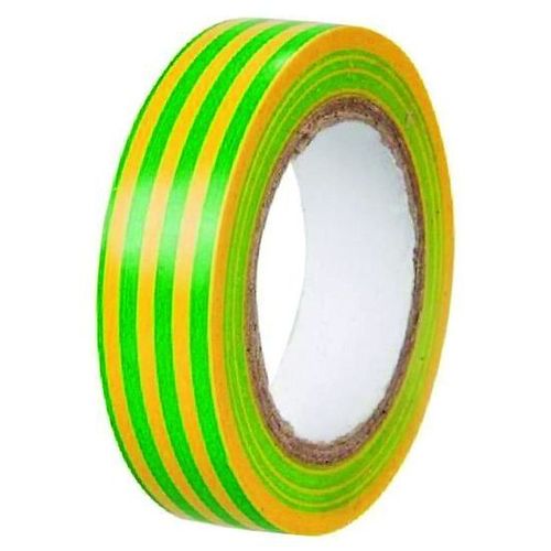 1 ruban jaune/vert 10 m x 15 mm