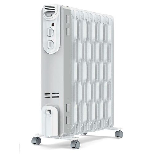 Radiateur bain d'huile ORSO 2500 - blanc - 2500W