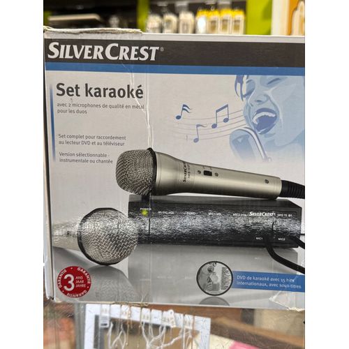 Set Karaoké Silvercrest 