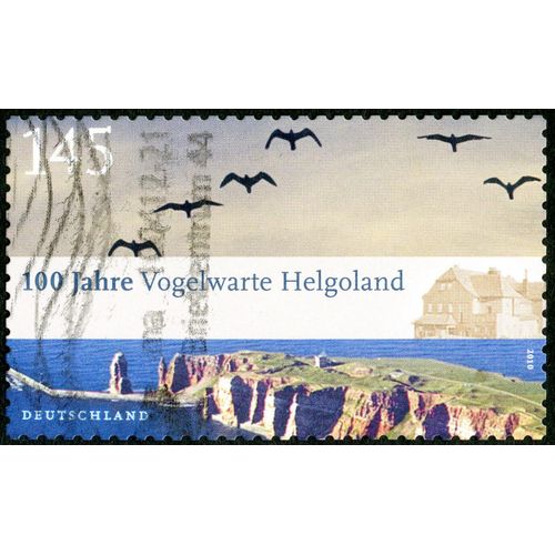 Timbre Oblitéré Deutschland, 100 Jahre Vogelwarte Helgoland, 2010, 145