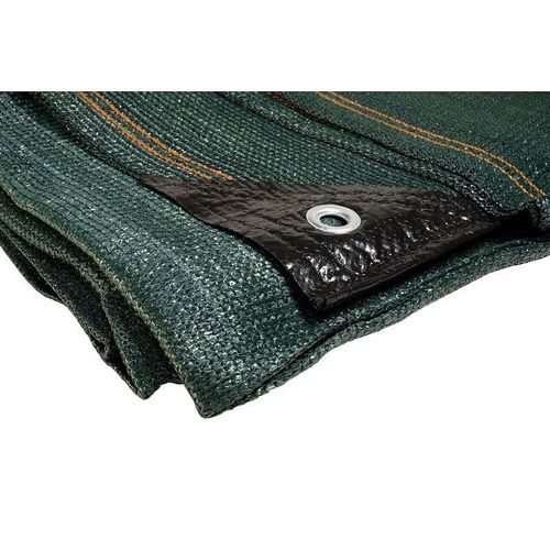 Bâche Brise Vue 1x5 M Vert 220g/M² - Brise Vent Polyéthylène Renforcé - Pare Vue Occultant Idéal Pour Votre Jardin