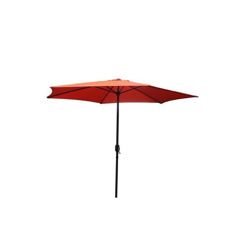 Portofino - Parasol Droit Rond 2,94 X 2,94 M Terracotta