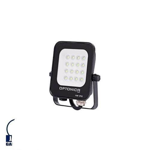 Projecteur Led 10w Noir Étanche Ip65 900lm (66w) - Vert