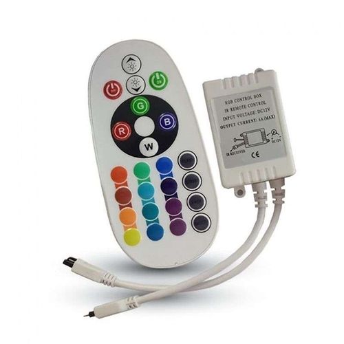 Controleur Infrarouge Rgbw + Télécommande 24 Boutons