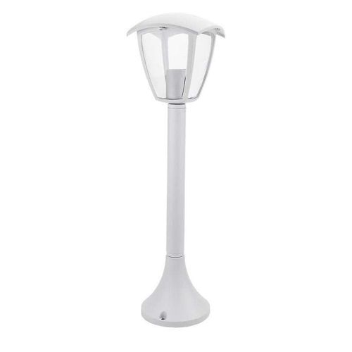Lanterne Blanche Sur Pied Douille E27 Ip44 Hauteur 60cm