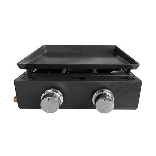 Plancha gaz 2 brûleurs 5.6kW