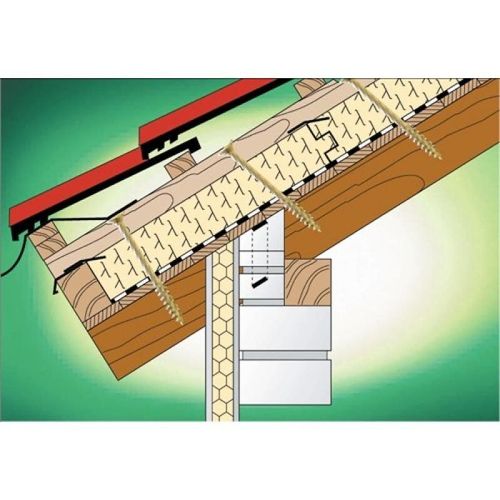 Vis à bois Torx - tête disque - filetage total - 8x100 mm - 50 pièces - Wirox SPAX
