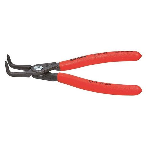 Pince de précision pointes coudées à 90° pour circlips intérieurs TOPCAR 12132