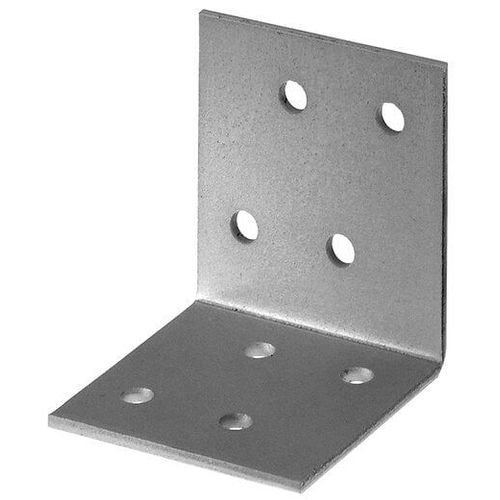 Équerre standard perforée - 80 x 80 x 60