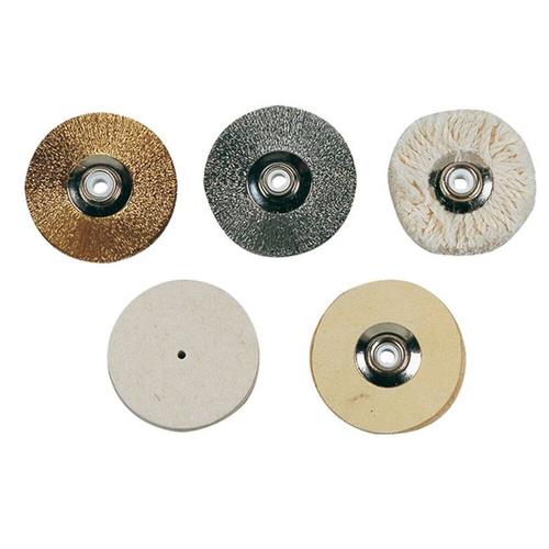 5 disques à polir Proxxon (assortiment) Ø 50 mm pour ponceuse polisseuse SP/E