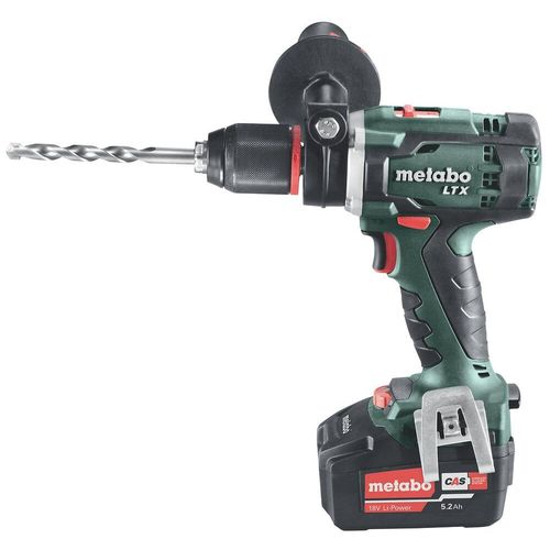 Perceuse visseuse 18 V - BS 18 LTX Impuls - 2 x 5,2 Ah Li-Power, ASC 55V, coffret metaBOX