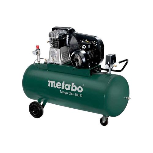 Metabo Compresseur Mega 580-200 D - 400 V, 200 Litres, 11 bar