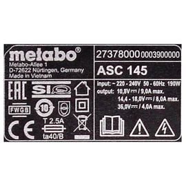 Metabo Set de base LiHD 2x LiHD 18V/5,5 Ah, ASC 30-36 - 685122000