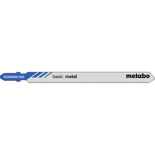 5 lames de scies sauteuses, métal, classic, 106/ 1,2 mm Metabo - 623629000