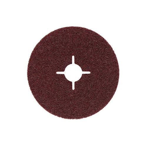 Disque abrasif fibre 125, P 60 pour meuleuse