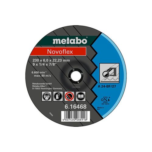 Meules d'ébarbage Novoflex 125x6,0x22,2 acier