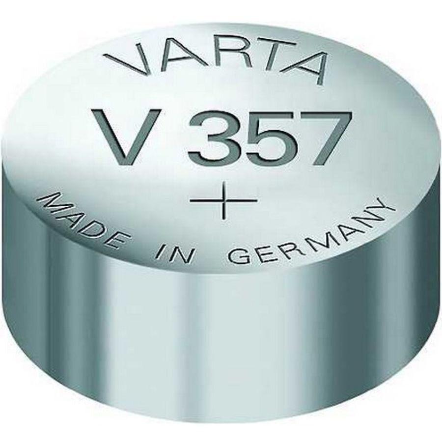 Stock Bureau - VARTA pile oxyde argent pour montres, V357 (SR44), 1,55 volt