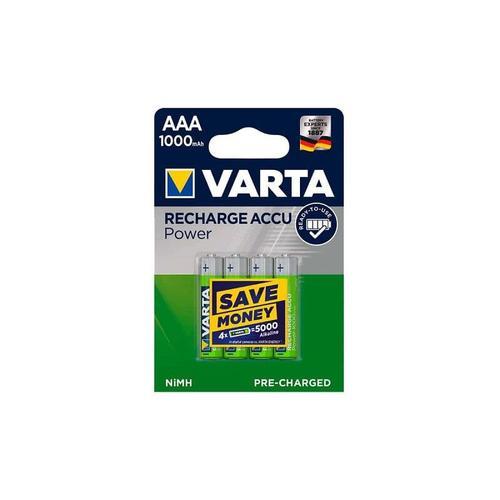 Varta Professional - Batterie 4 x AAA - NiMH - (rechargeables) - 1000 mAh