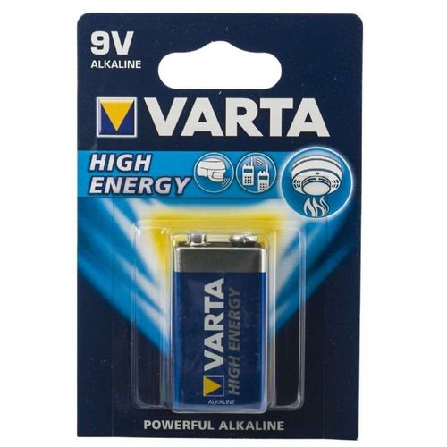 Varta High Energy 04922 - Batterie 9V - Alcaline