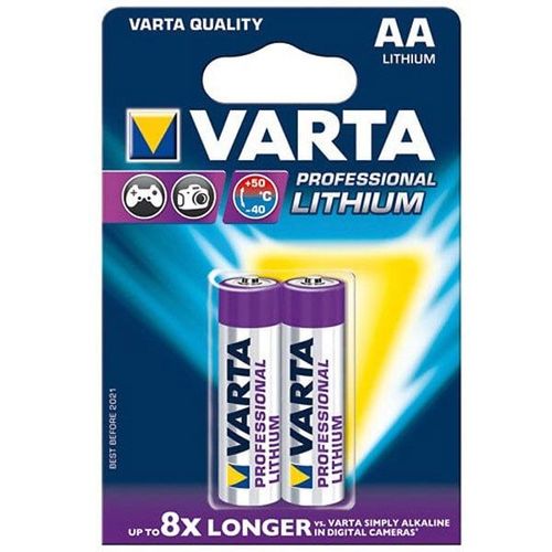 Varta Professional - Batterie 2 x type AA - Li - 2900 mAh