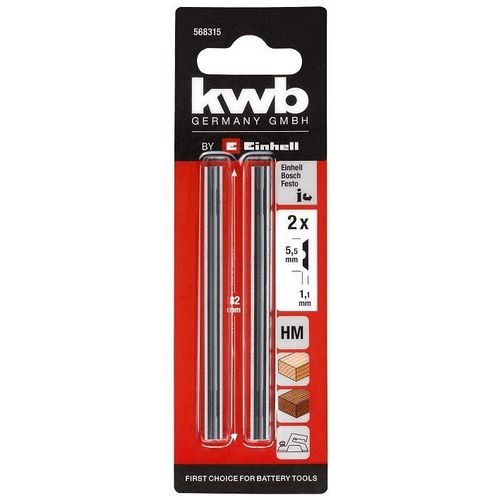 Lames pour rabot 82 mm