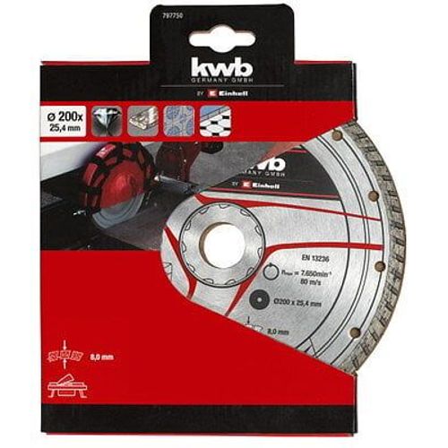 Disque Turbo diamanté 200x25,4 mm